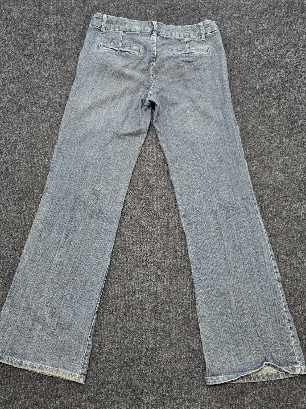 Devoted Women’s Jeans Size 28 Blue Wash Y2K Trouser Style Wide Leg Denim Pants